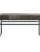 Bænk Bronx S Home Furniture Chairs & Stools Stools & Benches Grey Muub...