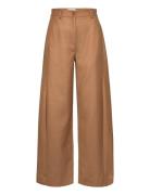 Vidda Trousers Designers Trousers Wide Leg Brown HOLZWEILER