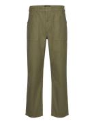 Fat Pant Designers Trousers Casual Khaki Green Stan Ray