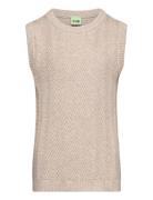 Vest Tops Vests Beige FUB