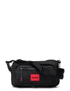 Ethon 2.0N_Crossb Dz Bags Crossbody Bags Black HUGO