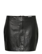 Akelamw Leather Skirt Skirts Short Skirts Black My Essential Wardrobe