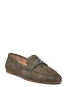 Kidsuede-Averi Iii-Fl-Lfr Shoes Flat Loafers Khaki Green Lauren Ralph ...