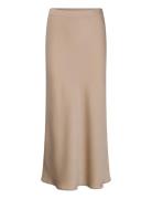 Skirt Skirts Maxi Skirts Beige Sofie Schnoor