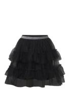 Skirt Long Mesh Dresses & Skirts Skirts Tulle Skirts Black Lindex