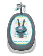 Asalvo Baby Bouncer Fold Elephant, Aqua Baby & Maternity Baby Chairs &...