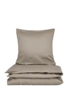 Luna Dobby Home Textiles Bedtextiles Bed Sets Grey Engholm Textiles