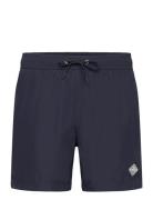 Banks Solid Swim Trunks Designers Shorts Navy J. Lindeberg