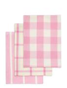 Viskestykke Recycle Home Textiles Kitchen Textiles Kitchen Towels Pink...