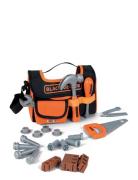 Smoby Black+Decker Fabric Tool Case Toys Role Play Toy Tools Multi/pat...