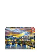 Educa 1500 St Peters Basilica & St Angelo Bridge Home Decoration Puzzl...