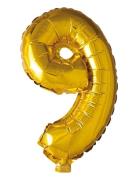 Foil Balloon Number 9 Gold 86 Cm Home Kids Decor Party Supplies Gold J...