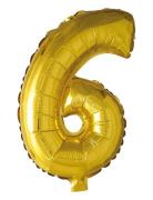 Foil Balloon Number 6 Gold 86 Cm Home Kids Decor Party Supplies Gold J...