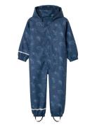 Nmmdry10 Rain Suit W Fleece Fo Outerwear Coveralls Rainwear Coveralls ...