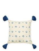 Embroidered Cushion - Ocs - Bows Home Kids Decor Cushions Cream Cam Ca...