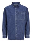 Jjicreek Jjshirt L/S Wi 599 Tops Shirts Denim Shirts Blue Jack & J S