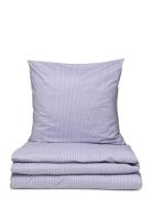 Pin Stribe Home Textiles Bedtextiles Bed Sets Purple Engholm Textiles