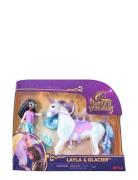 Unicorn Academy Doll & Unicorn - Layla & Glacier Toys Playsets & Actio...