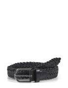 Braided Belt Ruben Accessories Belts Braided Belt Black Howard London