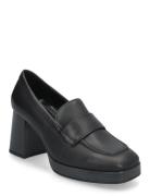 Loafer Shoes Heels Heeled Loafers Black Gabor