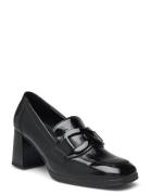 Loafer Shoes Heels Heeled Loafers Black Gabor