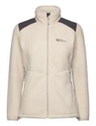 Kammweg Pile Fz W Sport Sport Clothing Sport Fleeces & Midlayers Beige...