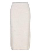 Objtolatya Knit Midi Skirt 135 Skirts Knee-length & Midi Skirts White ...