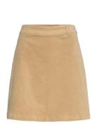 Nucourt Skirt Skirts Knee-length & Midi Skirts Beige Nümph