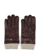 Leather Gloves Carl Accessories Gloves Finger Gloves Brown Howard Lond...