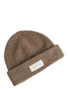 Knitted Wool Beanie Snug Sport Sport Accessories Sport Beanies Brown R...