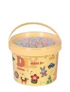 Hama Midi Beads 10.000 Pcs In Bucket Mix 50 Toys Creativity Drawing & ...