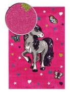 Atlas Häst Home Kids Decor Rugs And Carpets Rectangular Rugs Pink KM H...