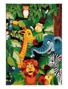 Atlas Jungle Home Kids Decor Rugs And Carpets Rectangular Rugs Multi/p...