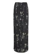 Cristoper Printed Maxi Skirt Skirts Maxi Skirts Black Dante6