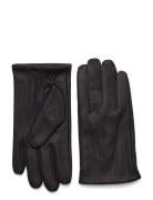 Leather Gloves Accessories Gloves Finger Gloves Brown Portia 1924