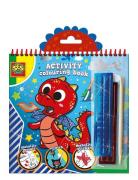 Activity Colouring Book Metallic 3 In 1 Toys Creativity Drawing & Craf...