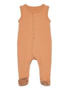 Romper W.feet - Solid Bodies Sleeveless Bodies Orange Fixoni