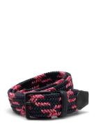 Contrast Elastic Braided Belt Accessories Belts Braided Belt Navy GANT