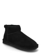 Biasnowman Ankle Boot Suede Shoes Boots Winter Boots Black Bianco