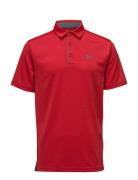 Tech Polo Sport Polos Short-sleeved Red Under Armour