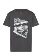 Converse Shinefetti Sneaker Short Sleeve Graphic Tee Sport T-Kortærmet...