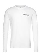 Wwmel Chrome Baseline Ls T-Shirt Go Tops T-Langærmet Skjorte White Dou...