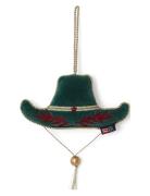 Cowboy Hat Org Cotton Velvet Ornament Home Decoration Christmas Decora...