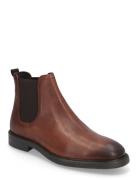 U Tiberio A Støvlet Chelsea Boot Brown GEOX