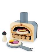 Pizza Oven Toys Toy Kitchen & Accessories Toy Food & Cakes Multi/patte...