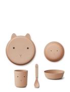 Brody Junior Set Home Meal Time Dinner Sets Pink Liewood