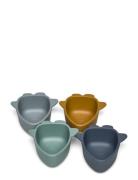 Malene Silic Bowl 4-Pack Home Meal Time Plates & Bowls Bowls Blue Liew...