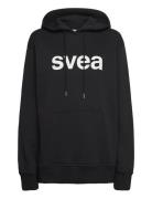 Smcowen Hoodie Tops Sweatshirts & Hoodies Hoodies Black Svea