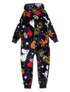 Glimmer Overall Outerwear Fleece Outerwear Fleece Coveralls Blue MUMIN