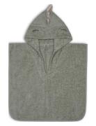 Adelin Poncho Home Bath Time Bath Poncho Khaki Green Nuuroo